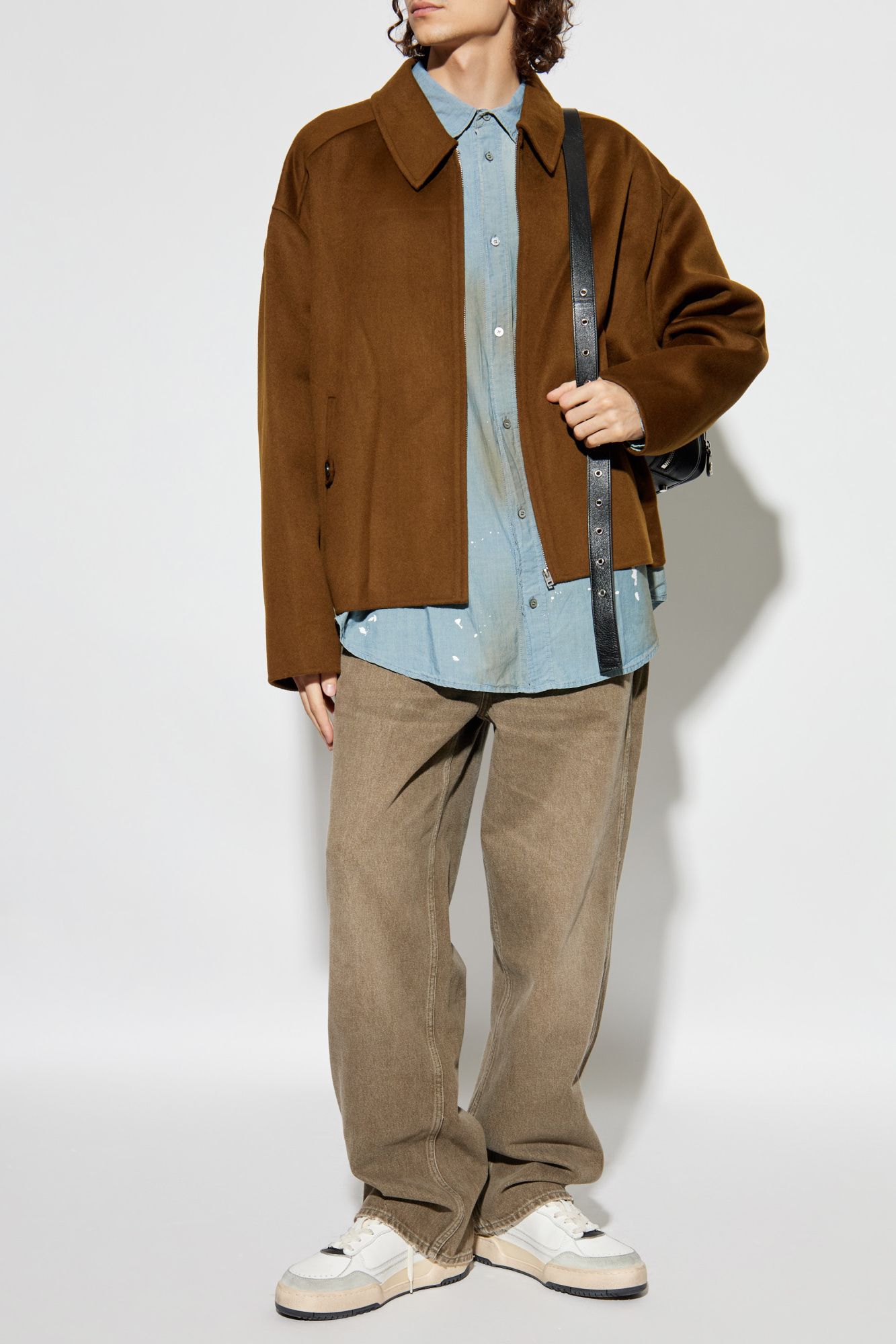 Acne Studios Wool jacket with collar | Men's | Vitkac